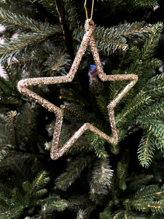 Игрушка елочная стекл. [5716]