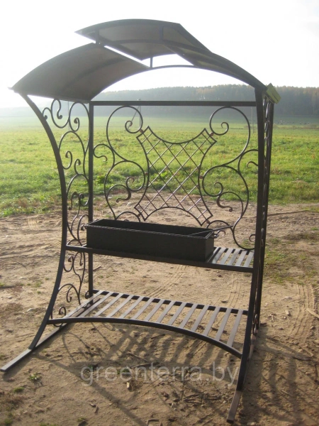 Кованый мангал с крышей "Варвик"