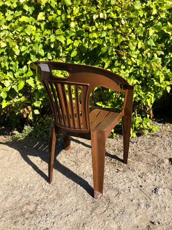 Пластиковый стул-кресло "Комфорт-1" [110-0031]