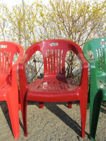 Пластиковый стул-кресло "Комфорт-1" [110-0031]