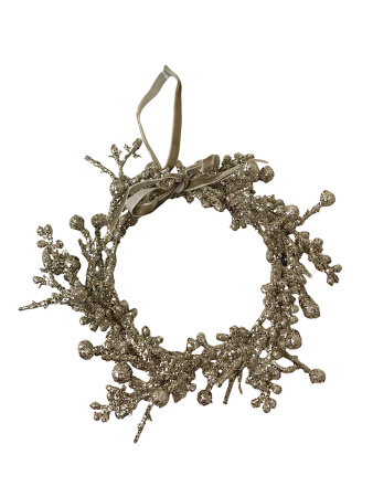 Украшение елочное "Венок из ягод" 15см [66671]