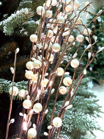 Светодиодная ветвь 16LED 75см, цв.тепл. белый (уп.2шт.) [482145]