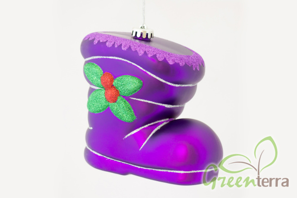 Украшение для больших ёлок "Сапог объемный"