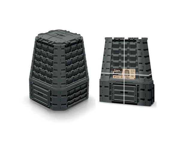 Компостер Evogreen Vario на 750 литров чёрный [IKEL750C-S411]