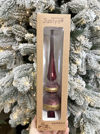 Верхушка на елку декорированная