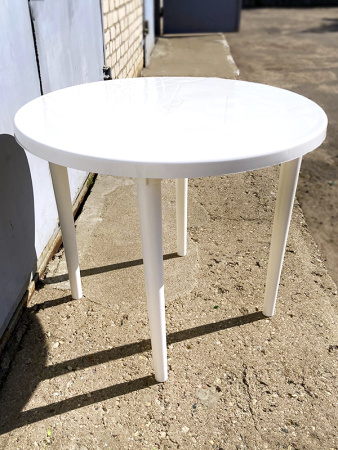 Стол пластиковый круглый [130-0022]