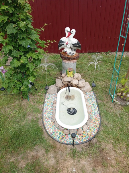 Щебень окрашенный мрамор-гранит микс, 5-10мм