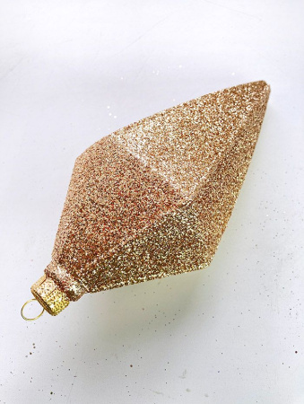 Украшение елочное "Кристалл" золото