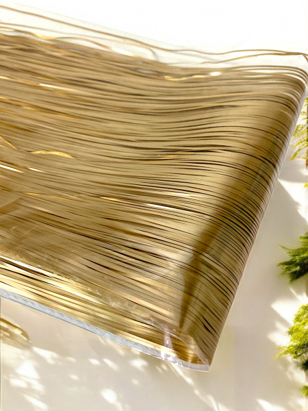 Дождик 76см, цвет розовое золото [66748]