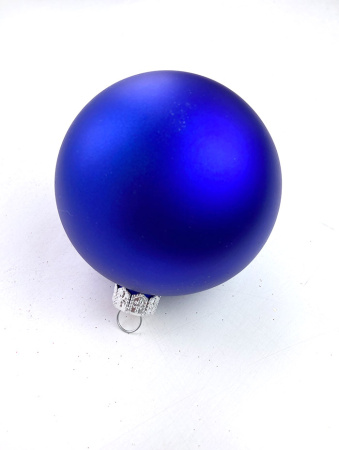 Шары пластиковые, синие мат. Шары пластиковые, матовые синие