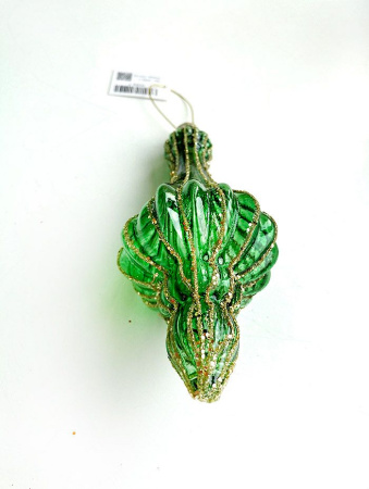 Игрушка елочная стекл. [0095-7]