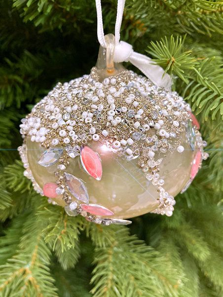 Игрушка елочная стекл. [63768]