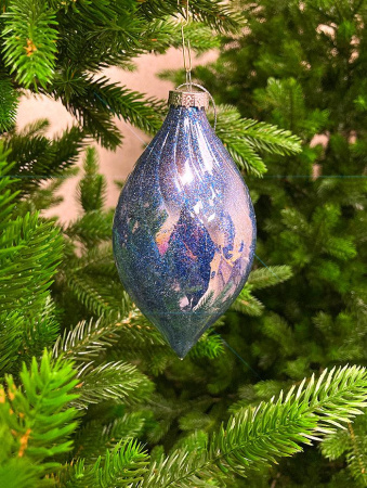 Игрушка елочная стекл. [5921-3]