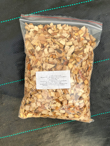 Щепа вишневая 3 дм3 (0.5 кг) Щепа вишневая 3 дм3 (0.5 кг)