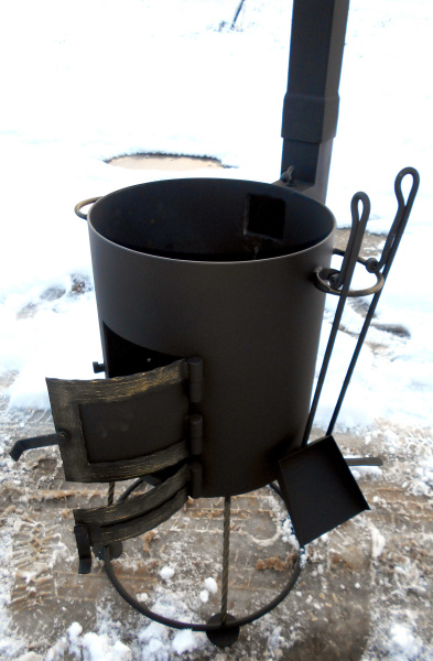 Печь для казана "Франциск" на 12 л