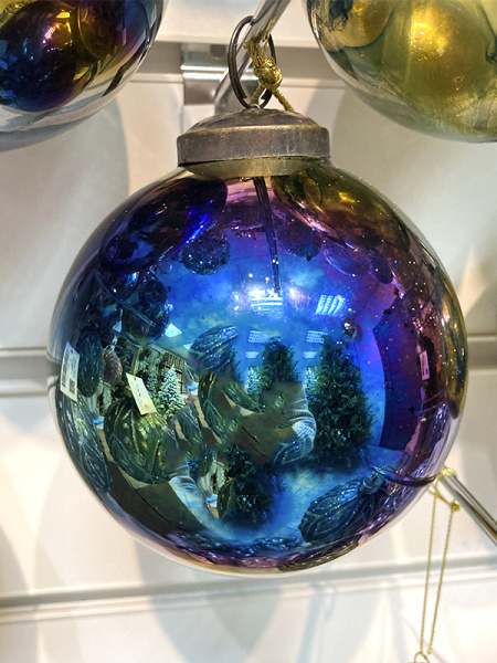 Шар елочный стекл. [63869]