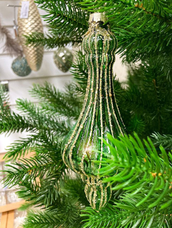 Игрушка елочная стекл. [0095-7]