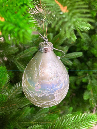 Игрушка елочная стекл. [5983-8]