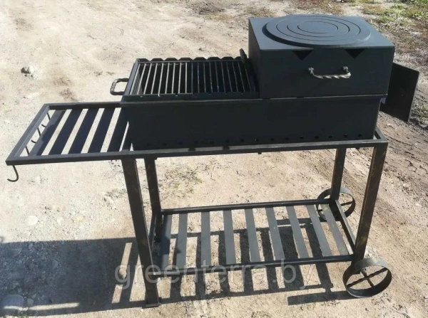Кованый мангал (барбекю, очаг) "Брюссель"
