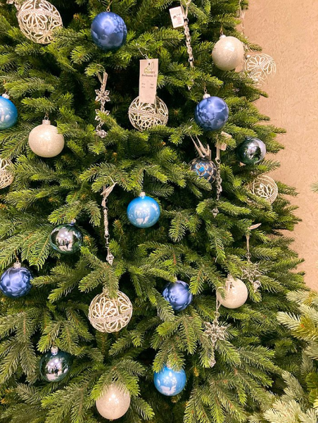 Шар елочный стекл. 8 см, [190]