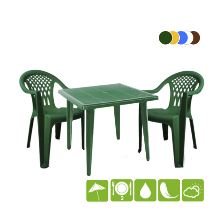 Набор садовой мебели "Виктория-3" (квадратный стол)